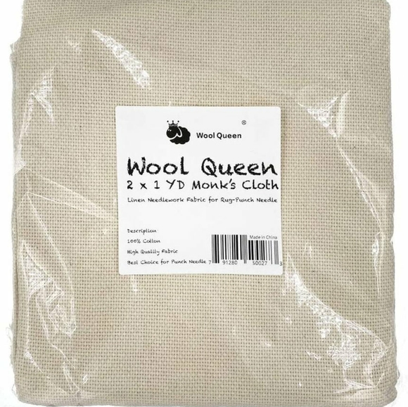 Wool Queen Monk's Cloth, 1x2 Yard - Picture 6 of 6